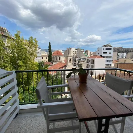 Mosaics Aprtm In Monastiraki With Acropolis View Apartment